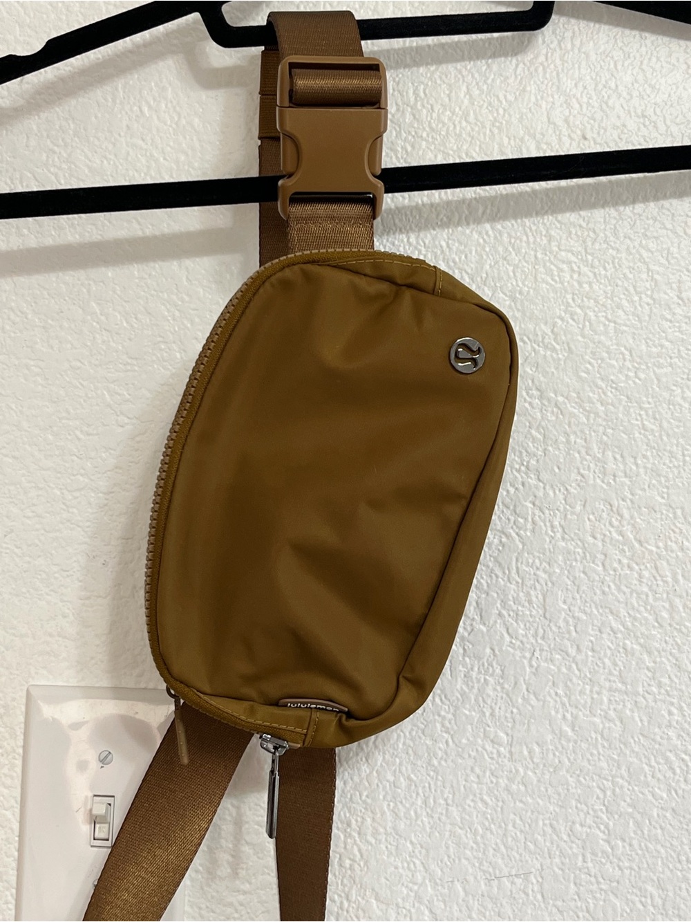 lululemon athletica Olive Green Crossbody Sling Bag